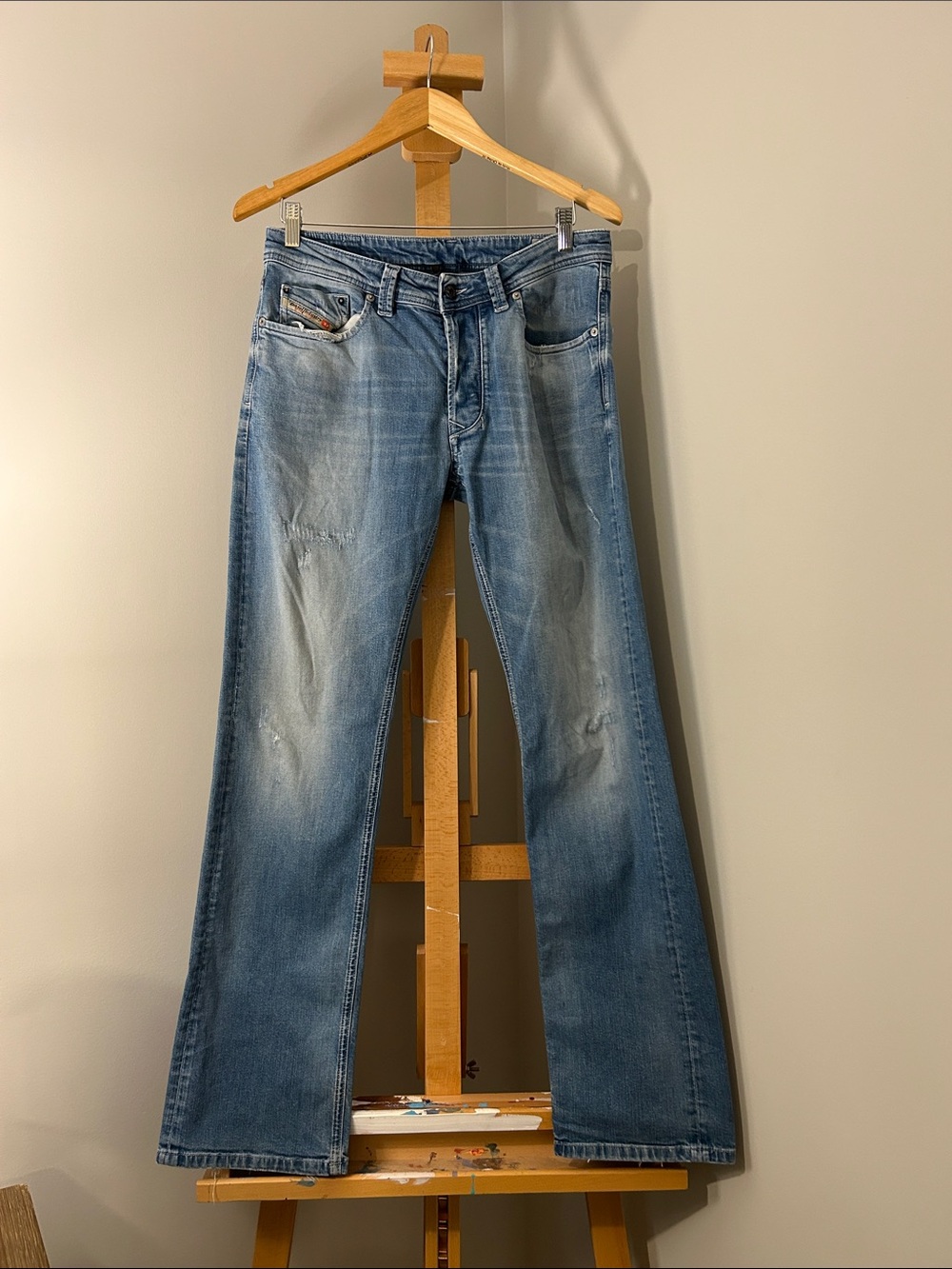 Y2K | Diesel | Larkee Distressed Men’s Jeans | W30 L32